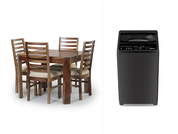 Alexa 4 Seater Dining Table Set Washing Machine Fully Automatic Top Load